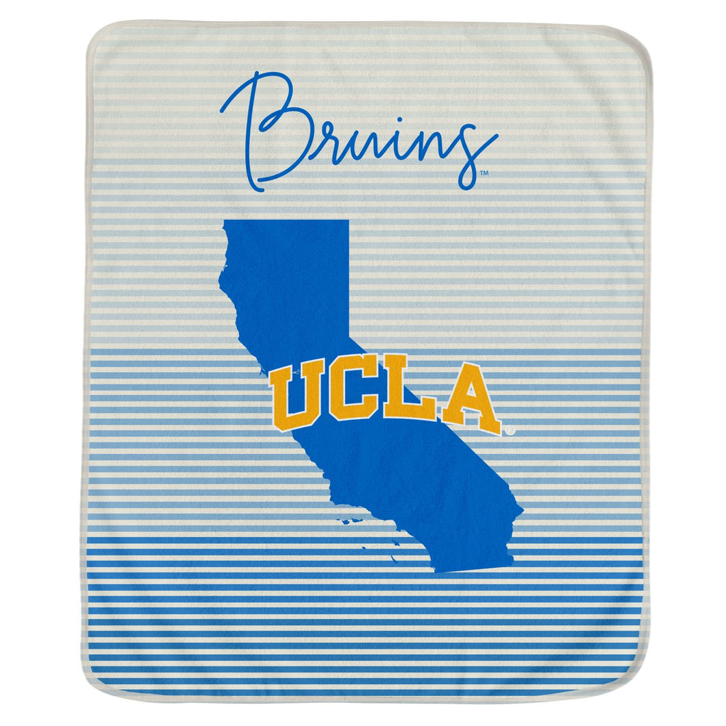 UCLA Bruins State Stripe Blanket