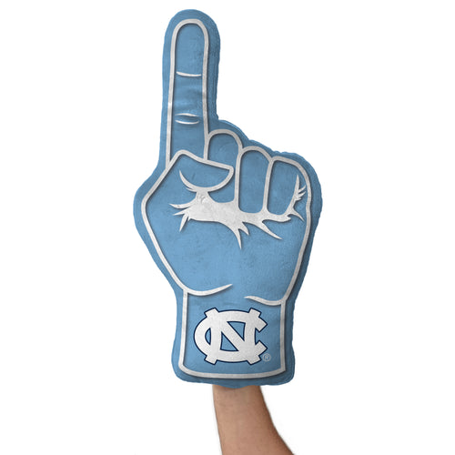 North Carolina Tar Heels Plushlete Fan Finger Pillow