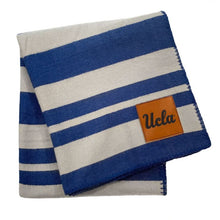 Load image into Gallery viewer, UCLA Bruins Acrylic Stripe Throw Blanket
