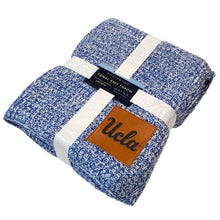 Load image into Gallery viewer, UCLA Bruins Two Tone Sweater Knit Blanket
