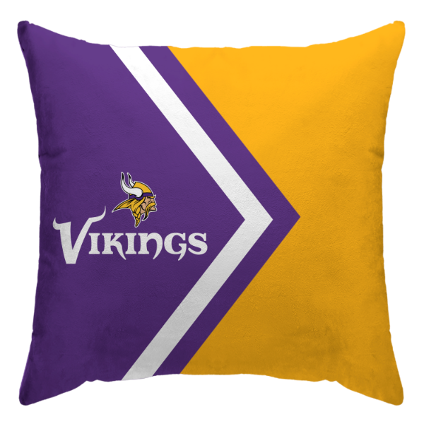Minnesota Vikings de Arrow Poly Spandex Decor Pillow