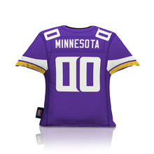 Load image into Gallery viewer, Minnesota Vikings Plushlete Big League Jersey Pillow
