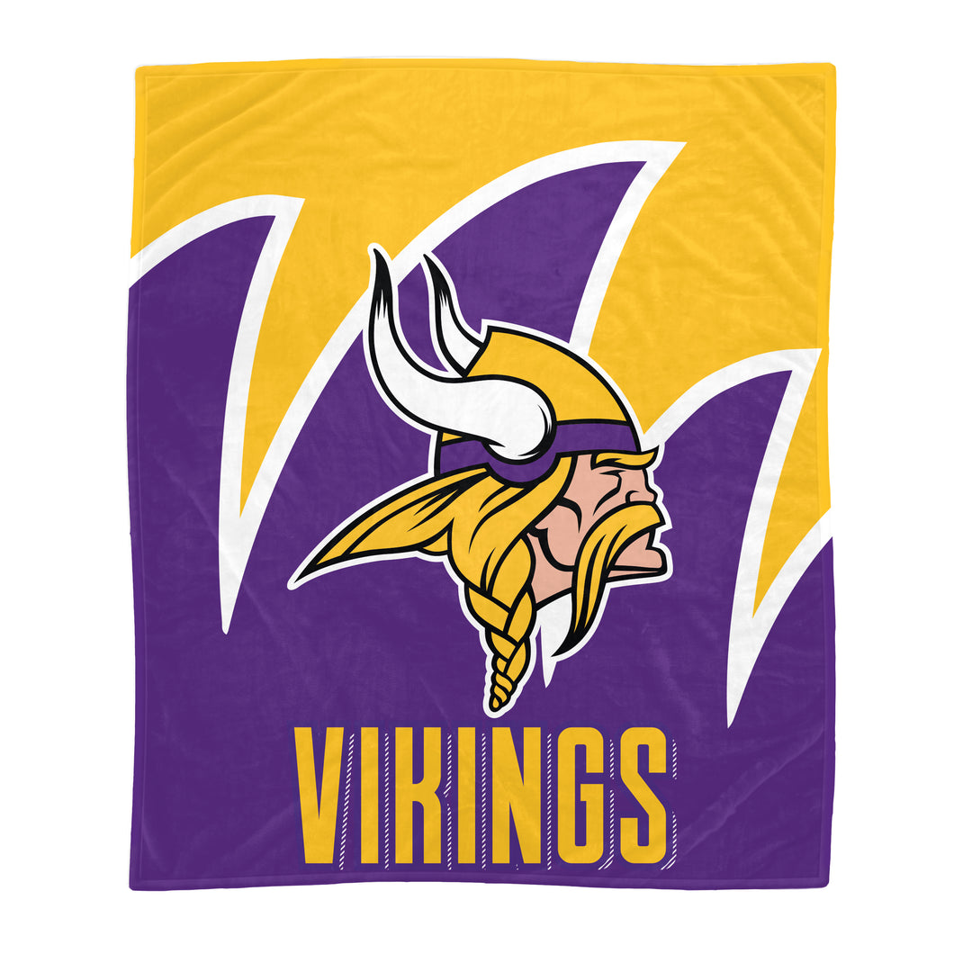 Minnesota Vikings Splash Blanket