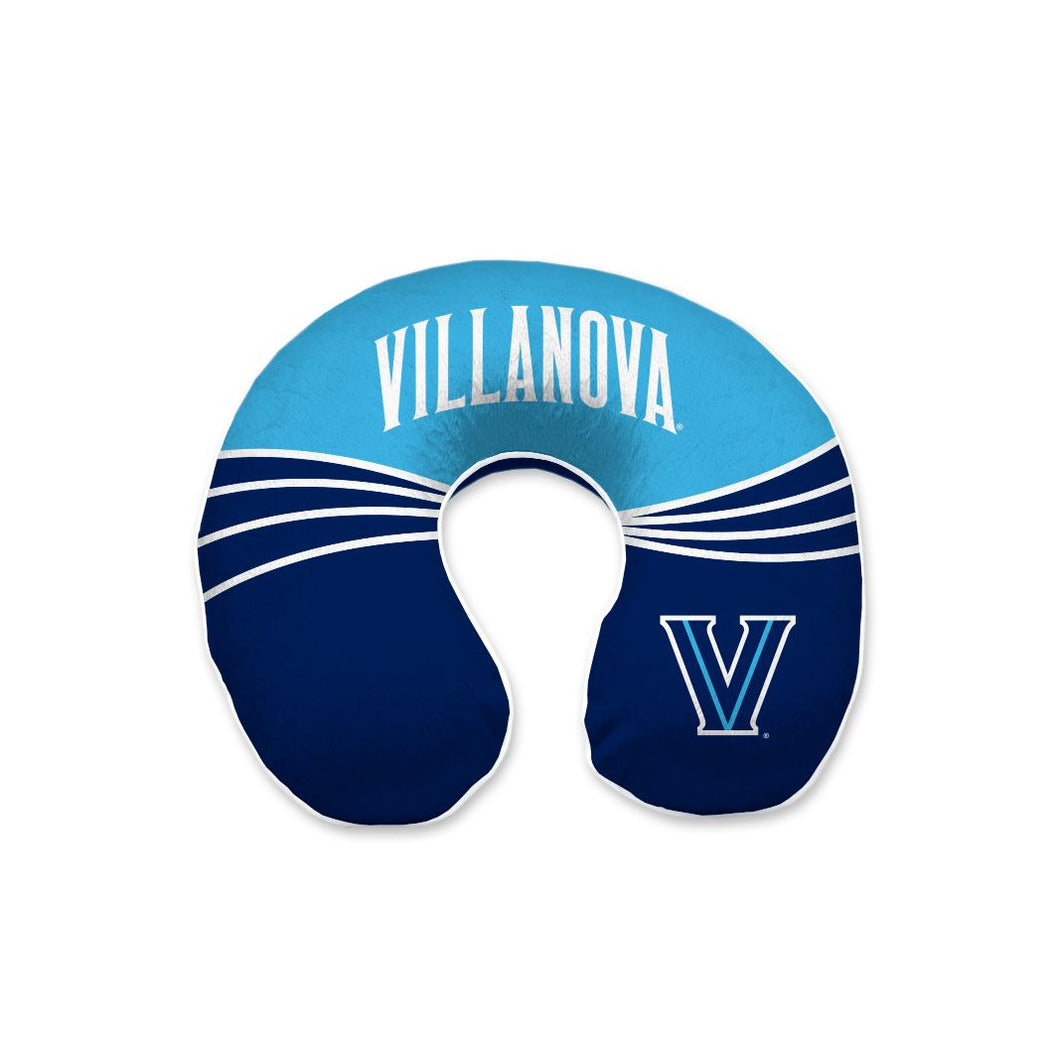 Villanova Wildcats Wave Memory Foam Travel Pillow