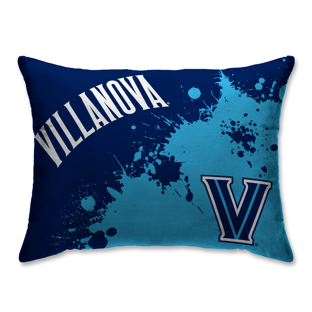 Villanova Wildcats Splatter Bed Pillow