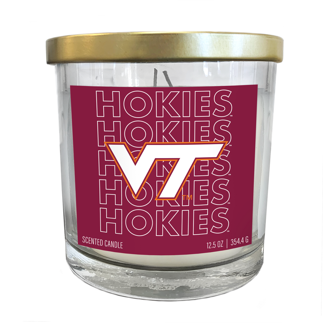 Virginia Tech Hokies Echo Tin Top Candle