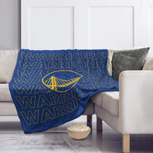 Load image into Gallery viewer, Golden State Warriors Echo Wordmark Blanket
