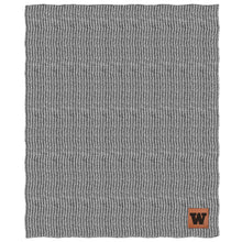 Load image into Gallery viewer, Washington Huskies Two Tone Sweater Knit Blanket
