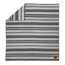 Load image into Gallery viewer, Washington Huskies Acrylic Stripe Throw Blanket
