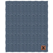 Load image into Gallery viewer, Xavier Musketeers Two Tone Sweater Knit Blanket
