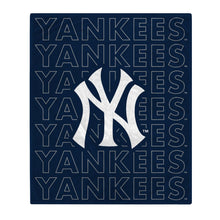 Load image into Gallery viewer, New York Yankees Echo Wordmark Blanket
