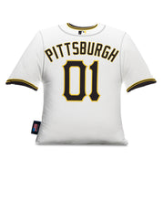 Load image into Gallery viewer, Pittsburgh Pirates Plushlete Big League Jersey Pillow

